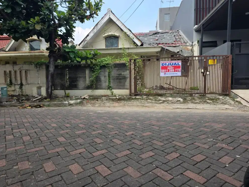Rumah Tua Taman Semanan Indah 9 x 18 Meter Hitung Tanah Saja
