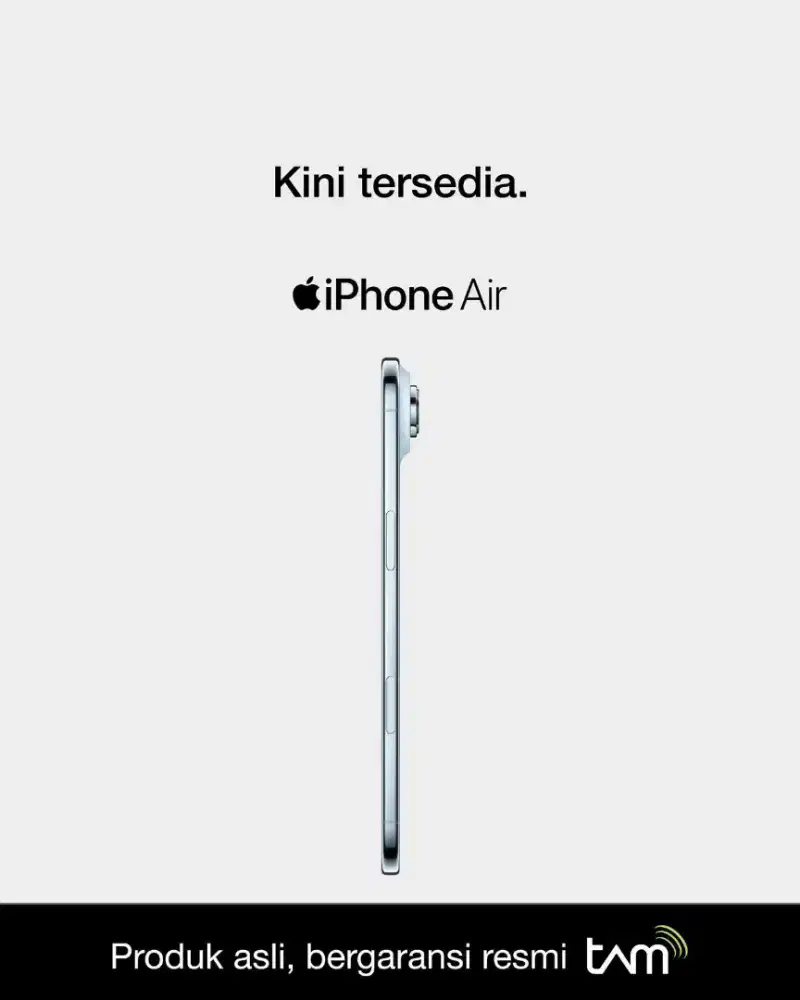 Iphone 17 Air 256GB Sky Blue  Garansi Resmi Ibox