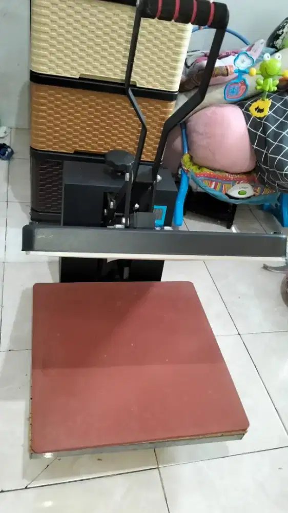 Mesin press kaos sablon dtf
