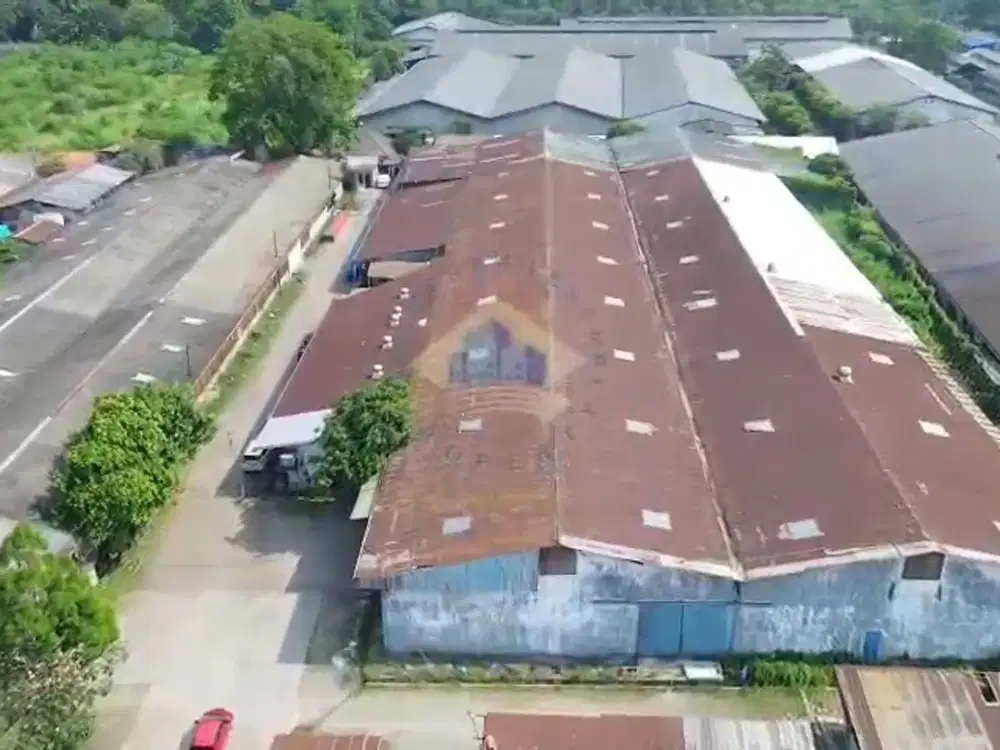 Disewakan Pabrik Murah di Area Industri Telesonik, Jatake - Tangerang. Akses Container 40 Feet!
