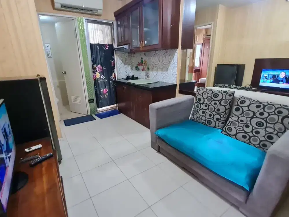 DIJUAL Apartemen Kalibata, Tower VIOLA 2BR SHM, Furnished di HOOK View Kolam