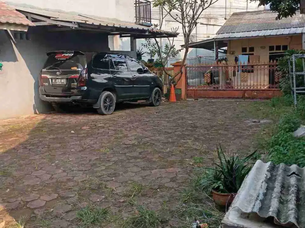 di jual rumah kontrakan 6 pintu dan lahan sewa parkir mobil