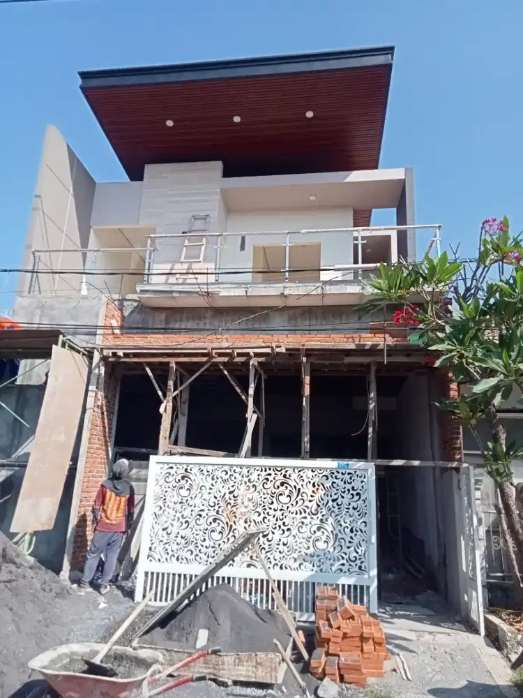 Mengerjakan bangun rumah..atau renovasi