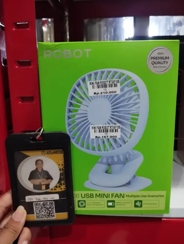MINI FAN ROBOT RT-BF10B | ATLANTIS DAHSYAT