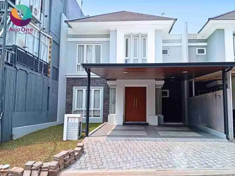 Dijual cepat rumah minimalis modern 2 lantai akses pintu tol