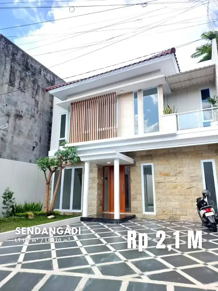 Dijual Rumah Baru Halaman Luas dekat Hyatt Regency Palagan