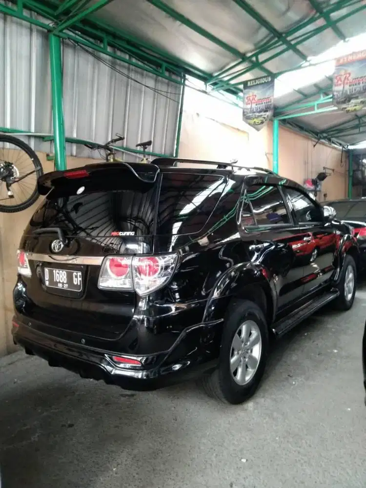 Dp 20 JT Toyota Fortuner G 2.7 Bensin 2009 Full Upgrade 2013