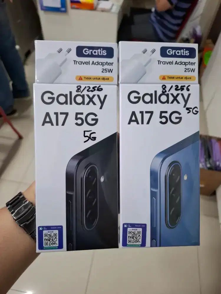 NEW SAMSUNG A17 5G 8/256GB FREE TUMBLER ORI GARANSI RESMI