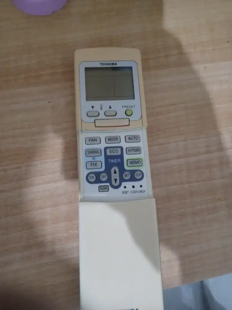 Remote ac toshiba