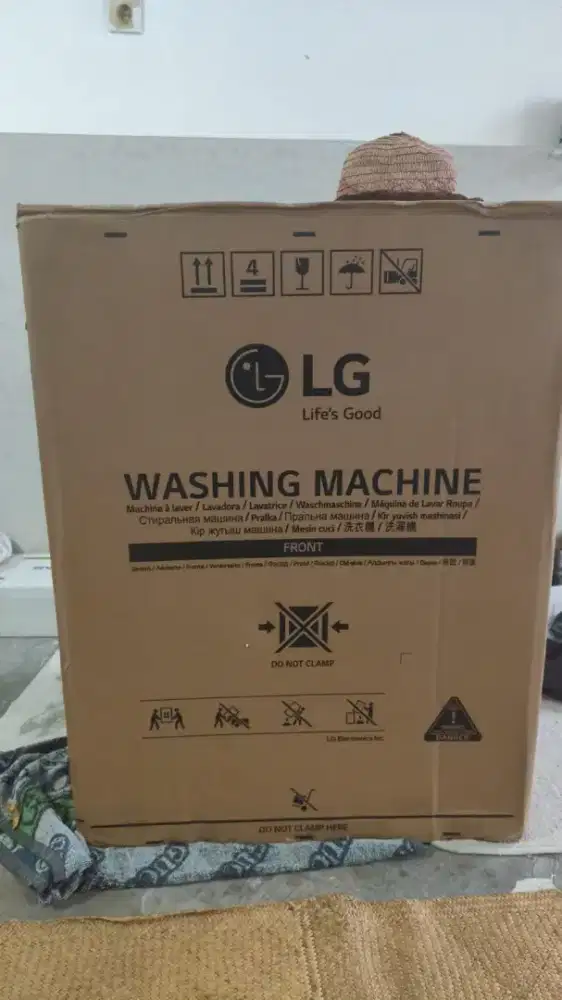 Mesin cuci lg front loading, 7kg