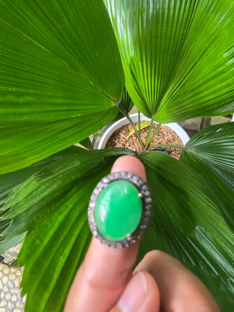 Batu giok Burma type B memo