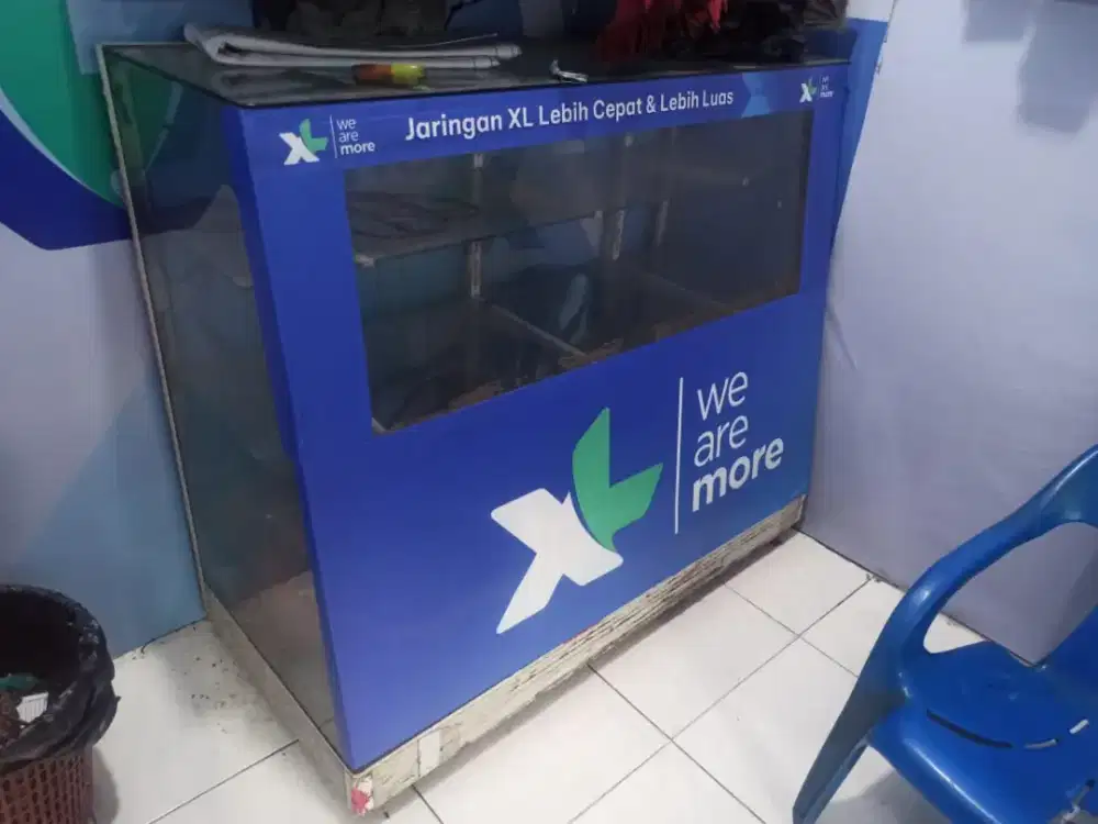 Etalase konter pulsa