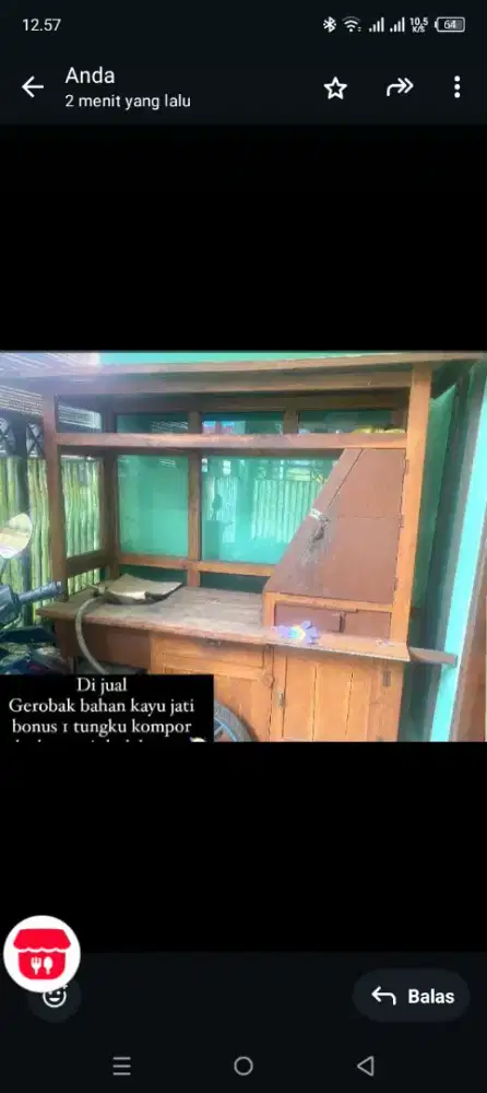 GEROBAK USAHA/JUALAN/DAGANG