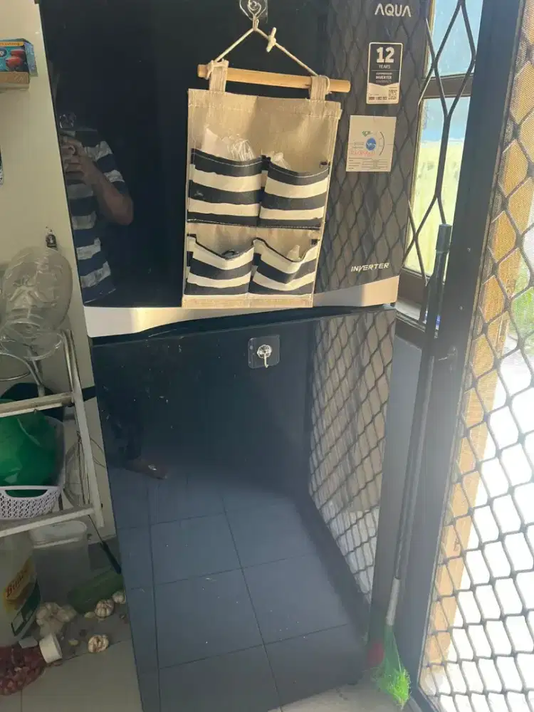 Di jual kulkas merak Aqua pemakaian 6 bulan