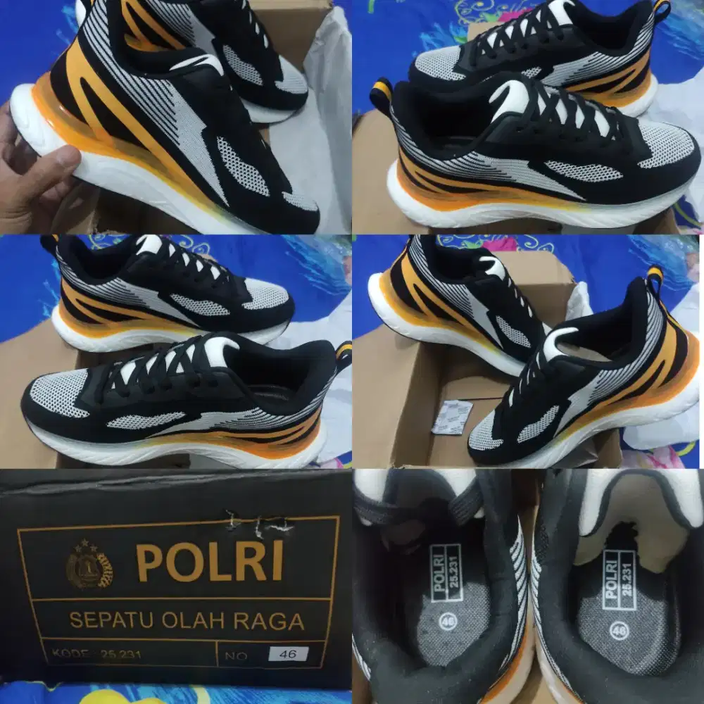 Sepatu Running Jatah Polri Ori tahun 2025