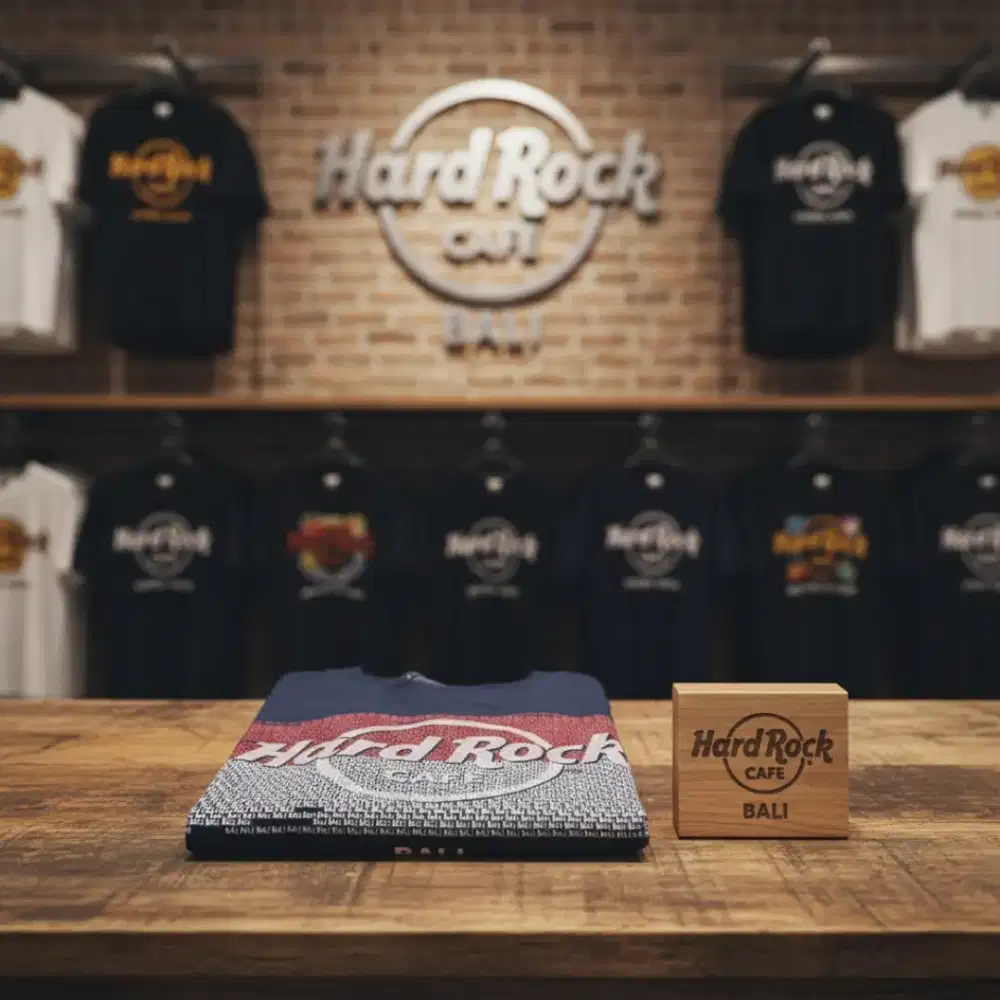 Kaos Hard Rock Cafe Bali Original size L