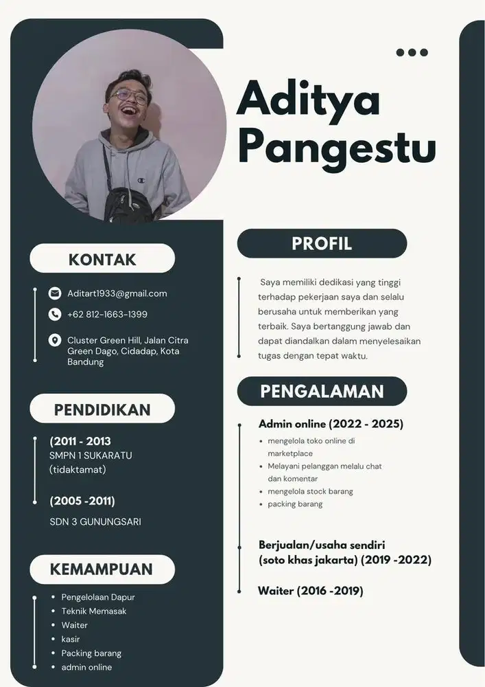 MENCARI PEKERJAAN APAPUN