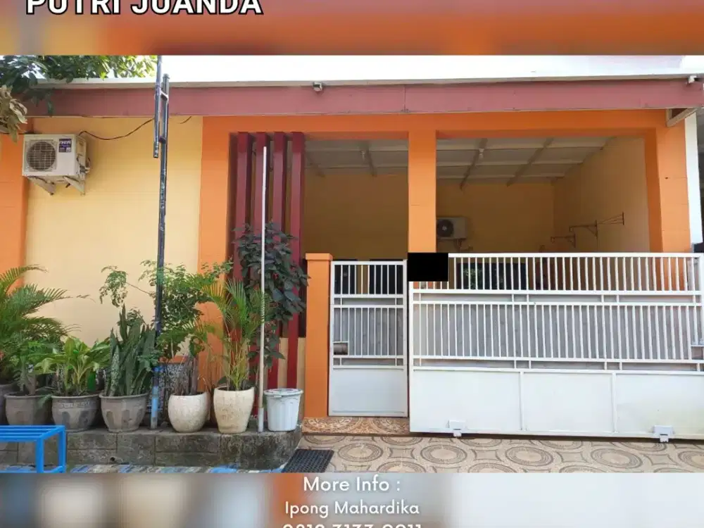 Rumah Dijual di Putri Juanda Semi Furnish Sedati Sidoarjo