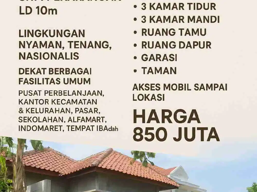 Dijual Rumah kokoh mewah di manisrenggo