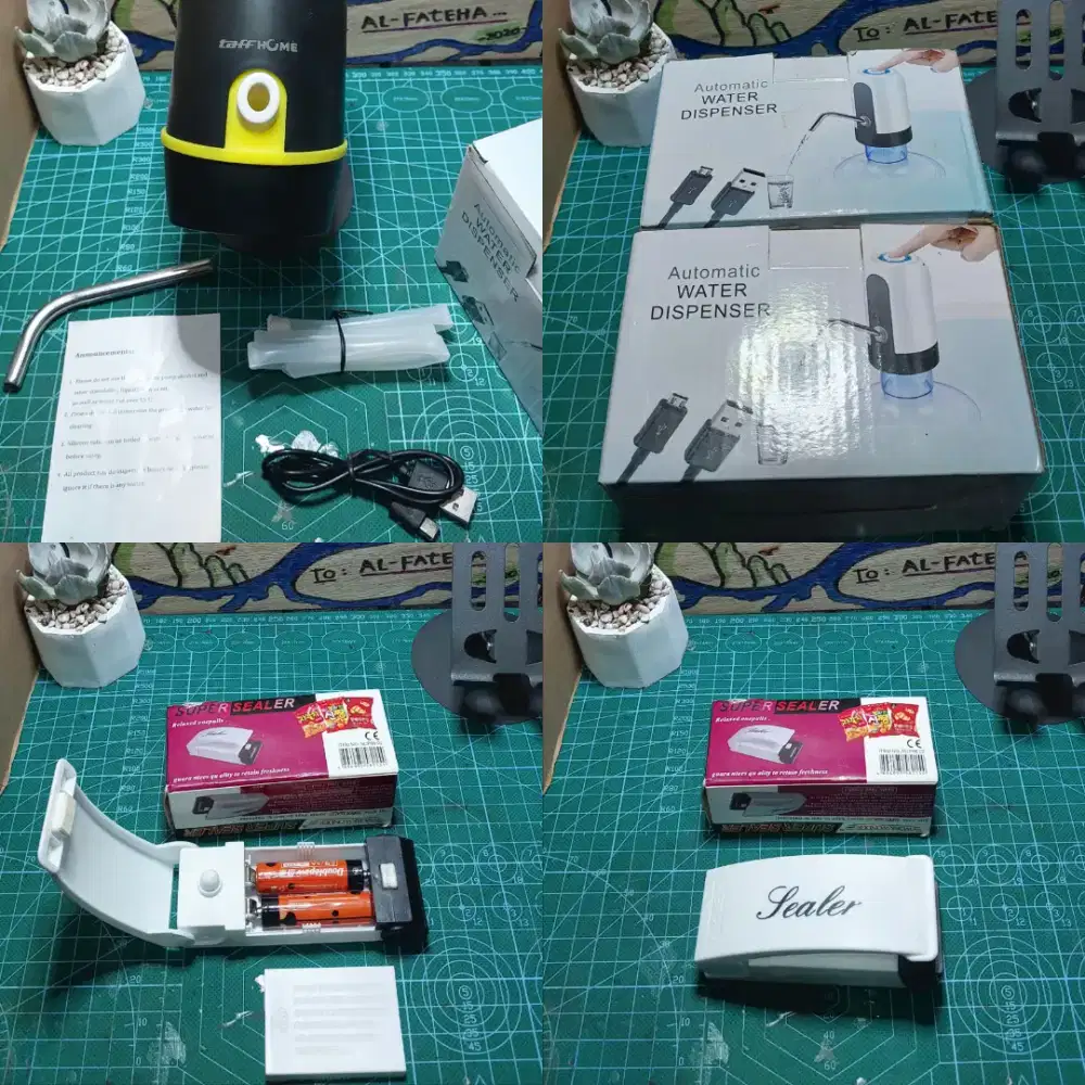 Seal makanan dan alat lainnya