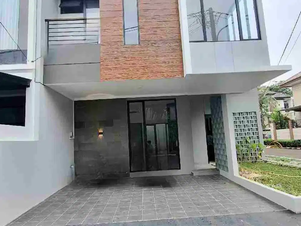 Rumah Sektor 9 Bintaro Jaya, Posisi Hook Siap Huni Bebas Banjir