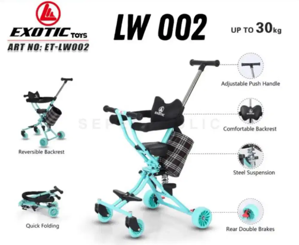 Magic Stroller Bekas Merk Exotic