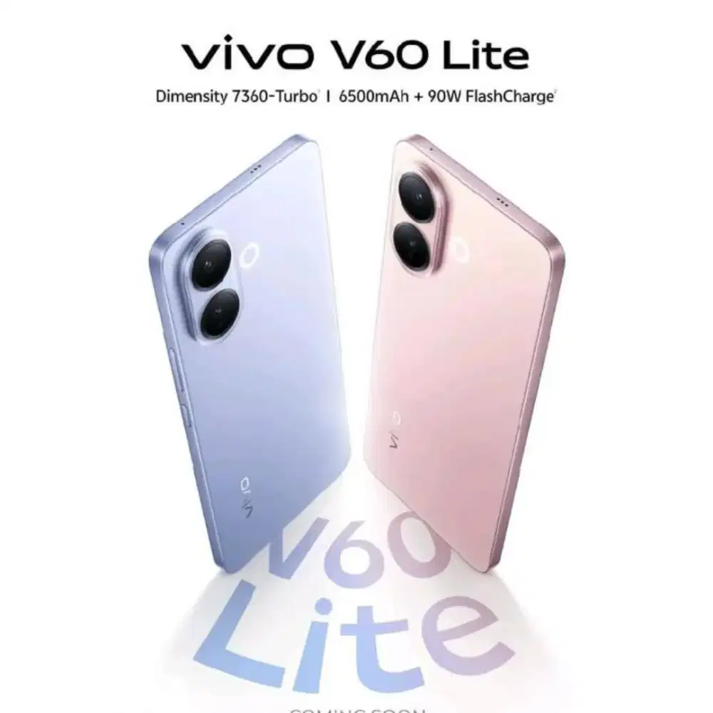 Vivo V60 Lite 8/256 & 8/128 gb New Garansi Resmi