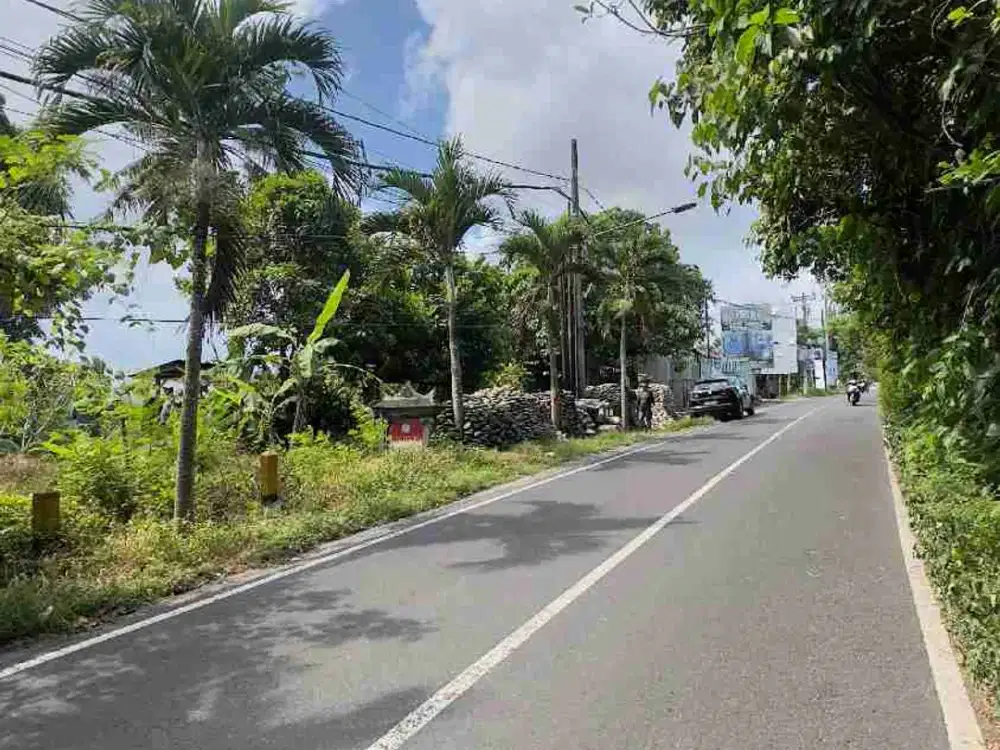 Dijual Murah Tanah 1750m2 Di Jl Utama LodTunduh Ubud Bali
