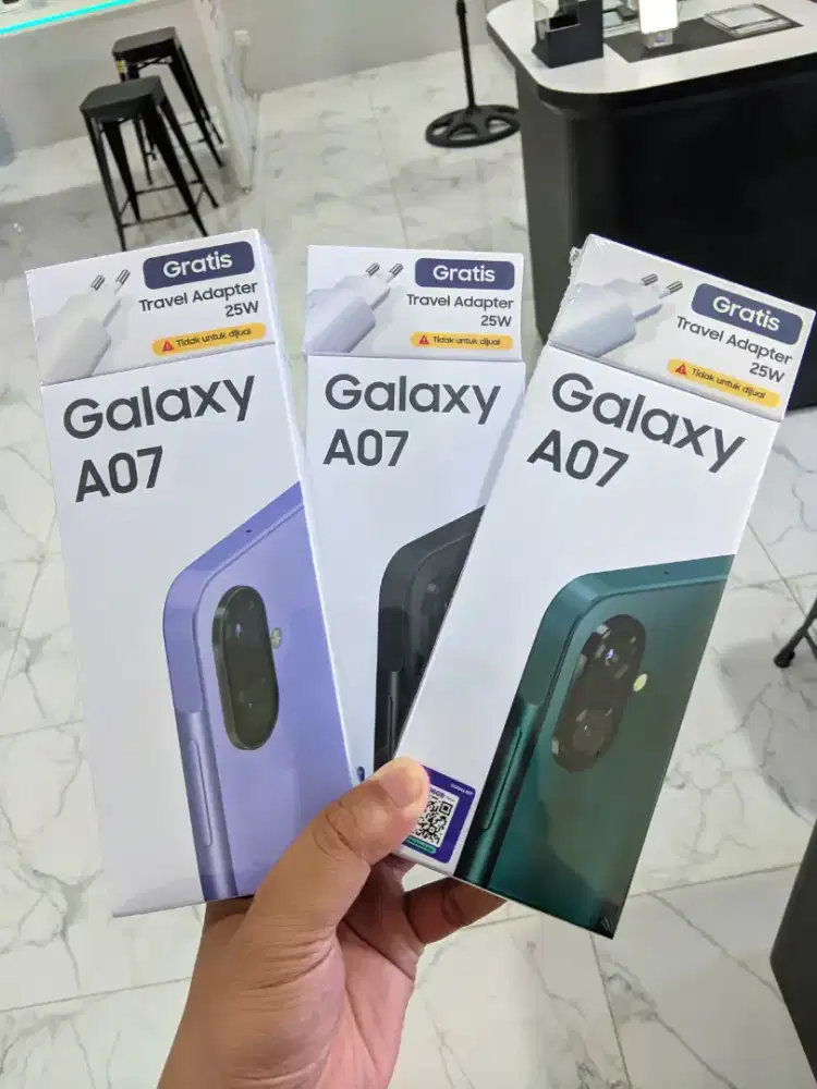 Murah Free Adaptor Samsung A07 4/64GB 6/128GB 4/128GB 8/256GB bisa COD