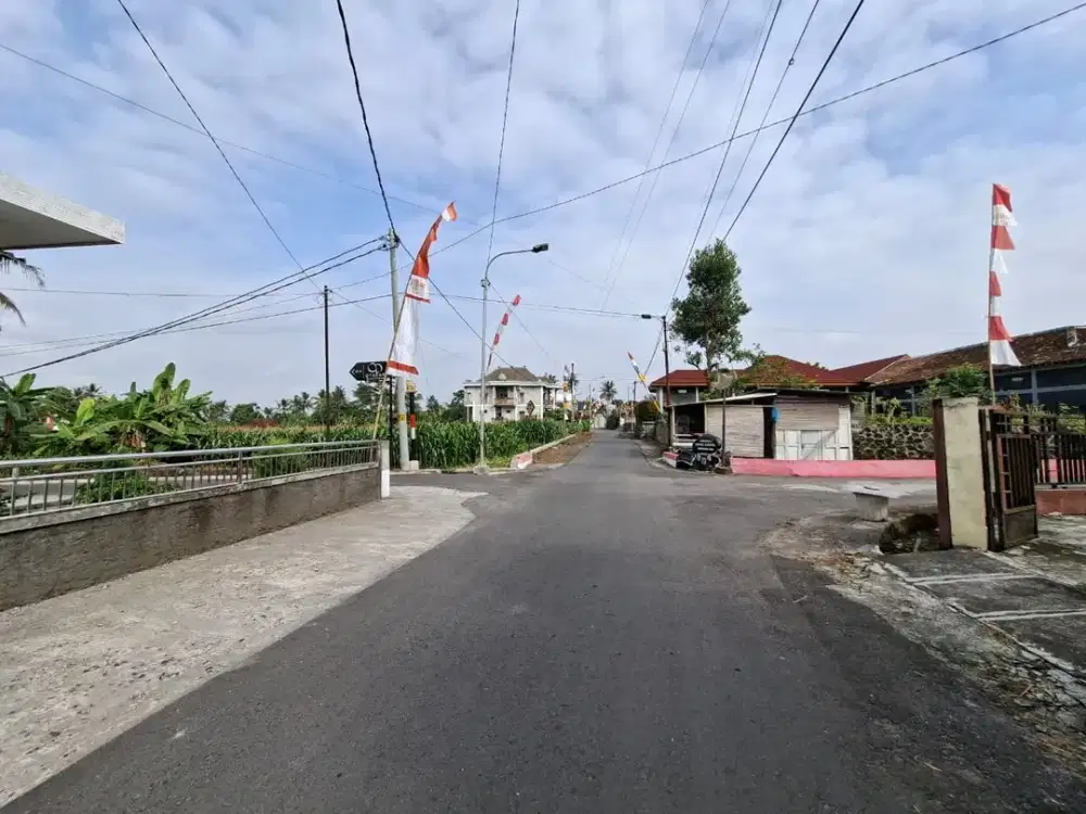 Tanah Kaliurang Atas View Gunung Merapi Cocok Kost dan Villa