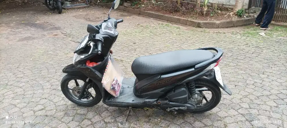 Honda beat FI 2015 plat banten, pajang panjang motor terawat