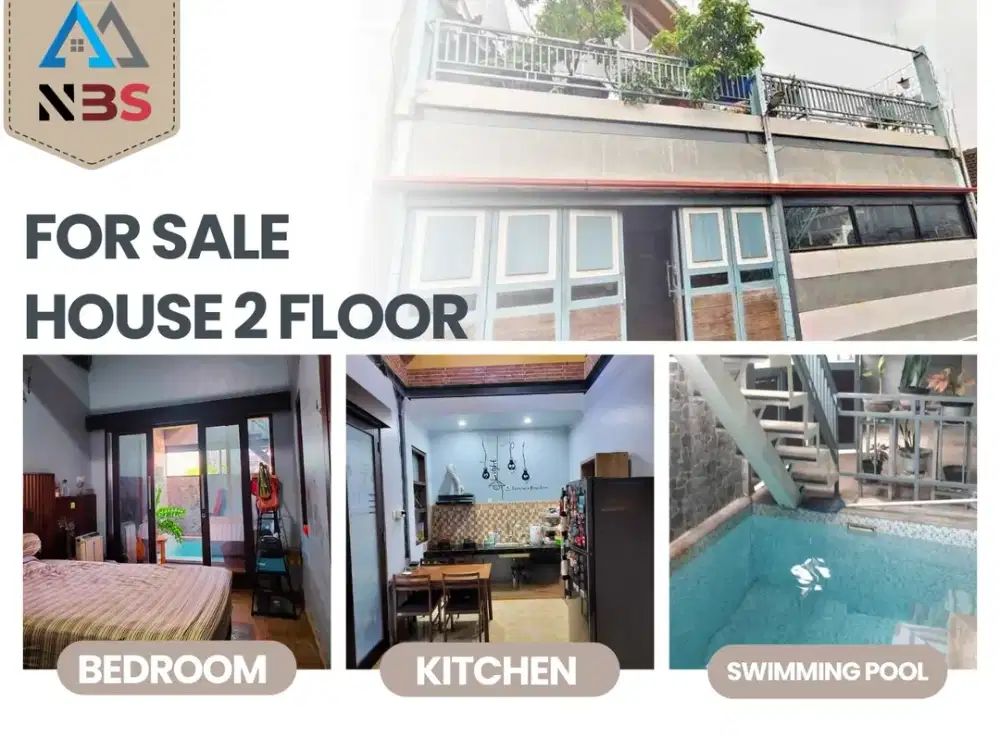 Dijual Rumah 2 Lantai Masih Terawat & Siap Huni Lokasi Padang Sambian