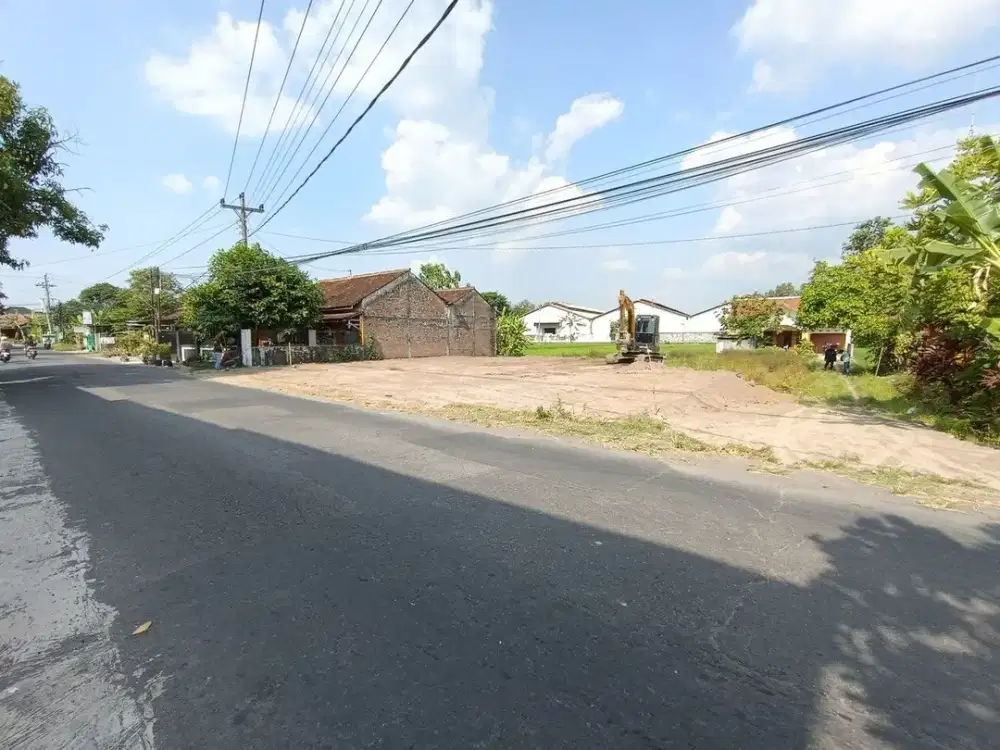 Tanah Berbah, Tepi Aspal Jl. Berbah: Dijual Murah Tanah Jogja