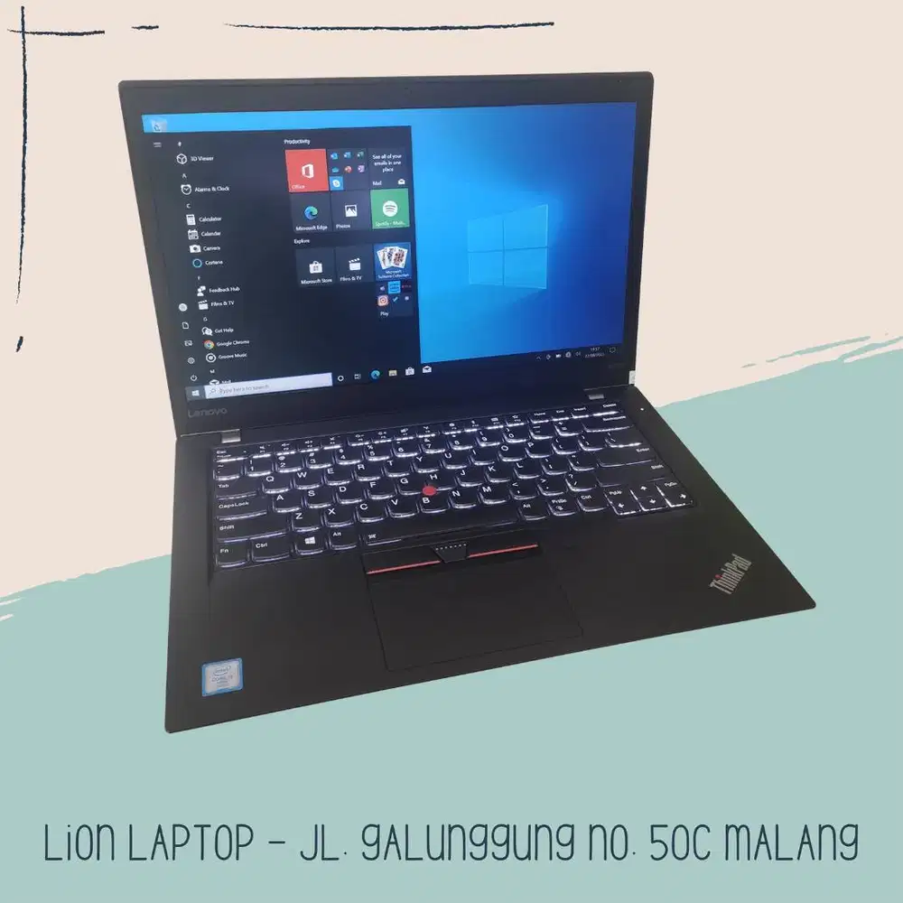 RAM 8GB SSD 256GB Core i5 Touchscreen SLIM Lenovo Thinkpad T470s [18|1