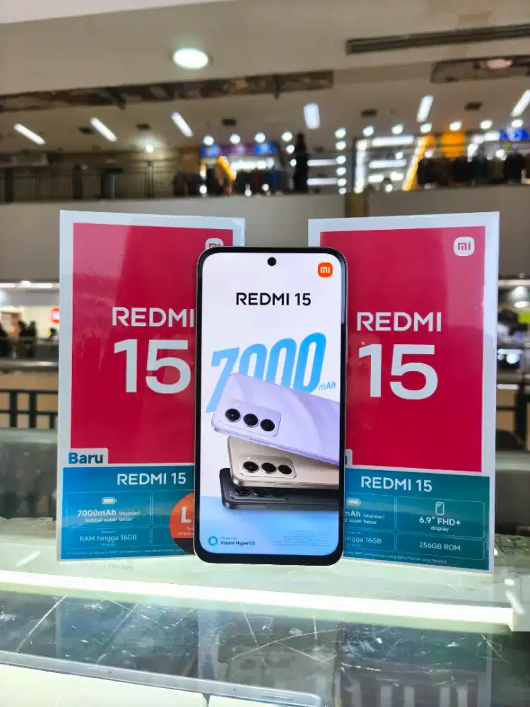 Redmi 15 8/128 & 8/256 resmi segel