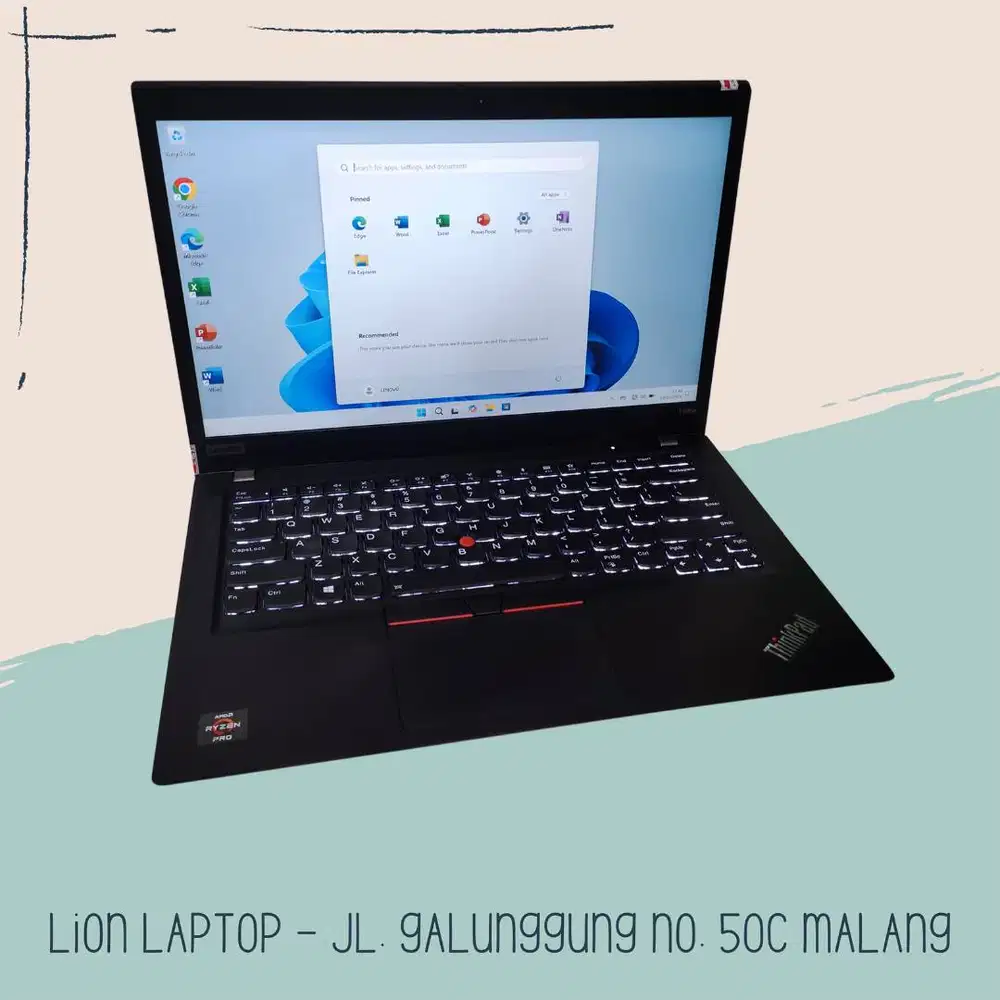 AMD Ryzen 7 PRO 4Ghz 16/256 VGA 2GB Lenovo Thinkpad T495s [18|10]