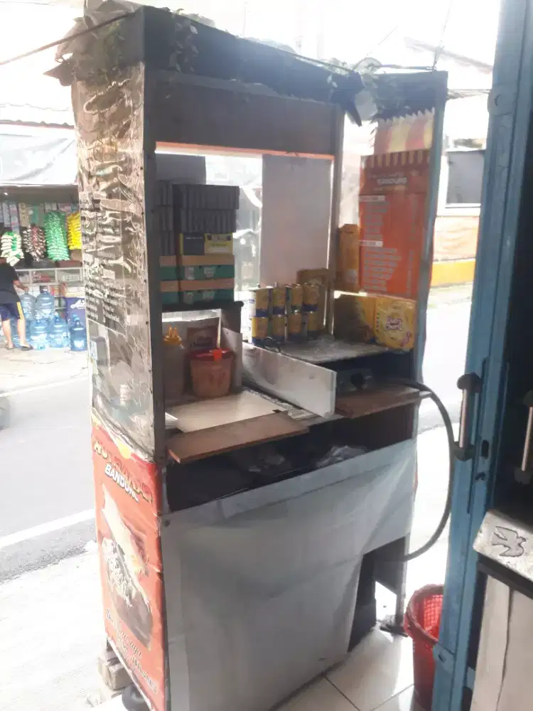 For Sale Gerobak Kecil Cocok Di Gunakan utk Usaha Teh solo - Dimsum dl