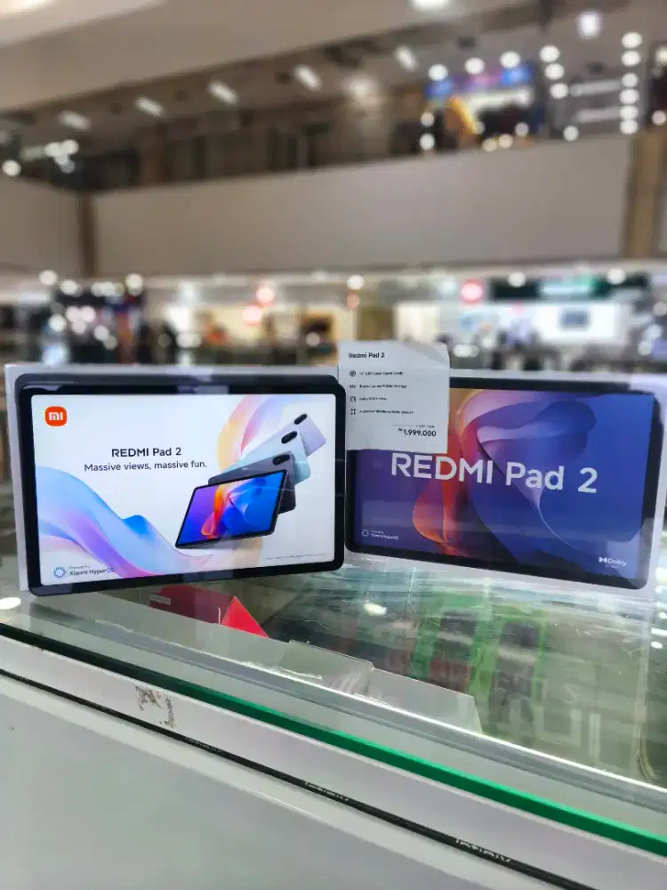 Redmi pad 2 4/128 resmi segel wifi only