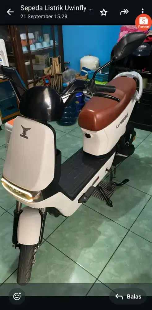 Dijual cepat sepeda listrik merk unwinfly