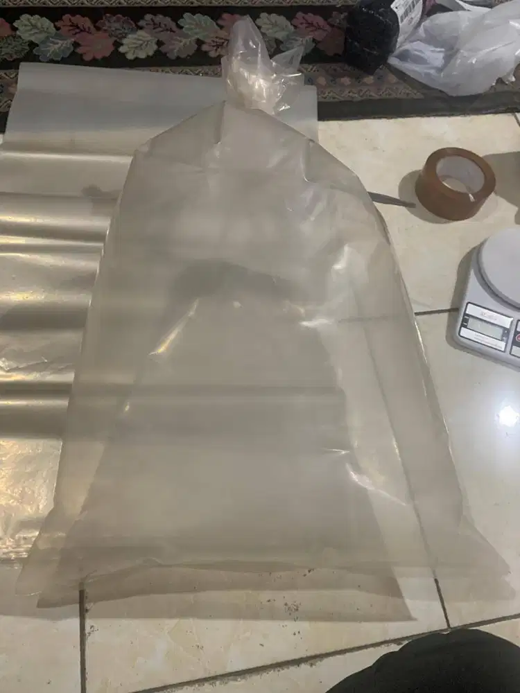 plastik PE packing sample batubara