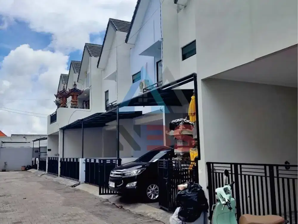 Dijual rumah 2 lantai  Perumahan cluster  One gate Sistem  Di Sesetan