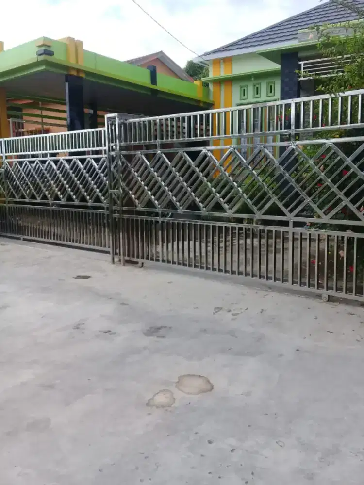 Bengkel las jaya steel, jasa bikin kanopi, pagar, dll