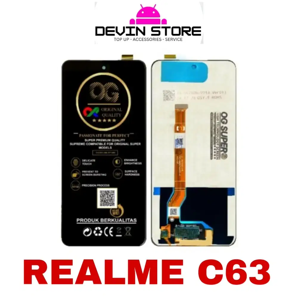 LCD Touchscreen Realme C63 - BISA DITUNGGU