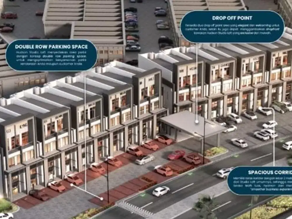 Studio Loft Hudson Gandeng, Manhattan District BSD