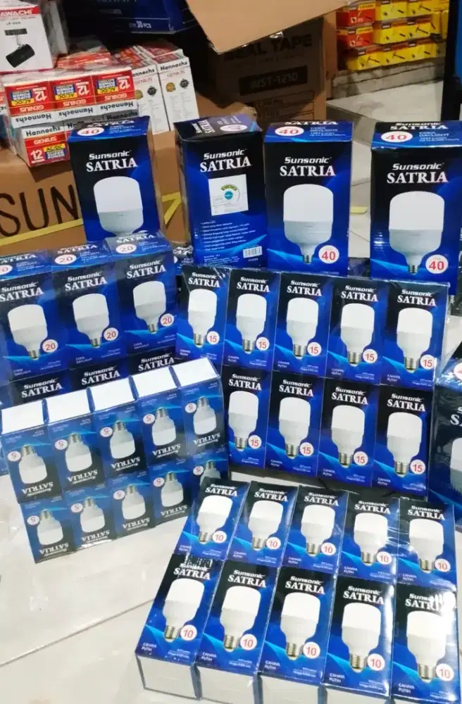 Lampu sunsonic satria