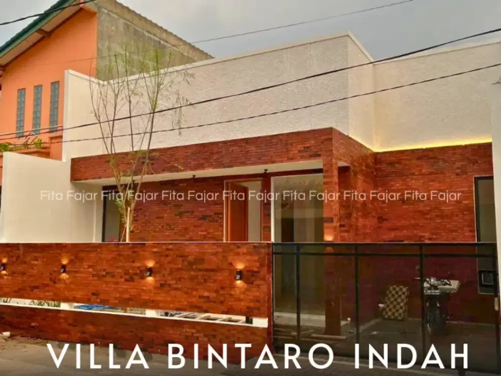 Dijual Rumah Brand New Siap Huni Bagus di Villa Bintaro Indah Tangsel