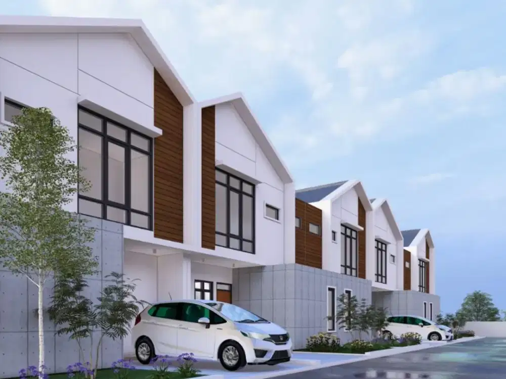 Rumah Pusat Kota Sukabumi dekat Setukpa Polri Minimalis Modern 2 Lantai