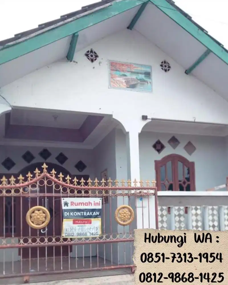 DI KONTRAKAN RUMAH MURAH STRATEGIS DI PERUM MEGA REGENCY CIKARANG !!!