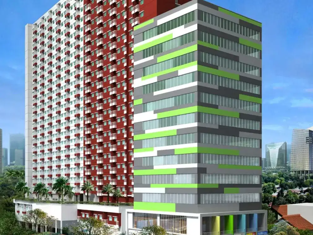 Apartemen Studio Full Furnish Siap Huni Jalan Kaki ke Stasiun dan Kampus UI
