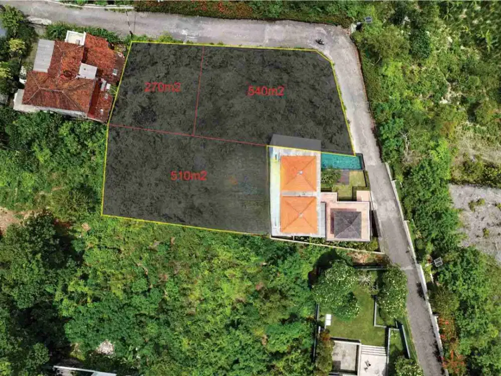 Tanah strategis dekat ayana resort Gita Kencana Jimbaran  Bali